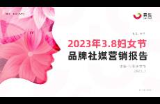 2023年3.8婦女節(jié)品牌社媒營銷報(bào)告