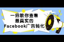 一招教你查看最真實的Facebook廣告轉(zhuǎn)化