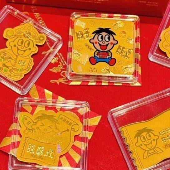 黃金貼紙，情緒消費下的新爆款！