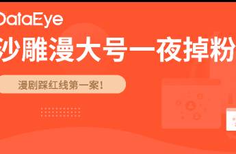 漫劇踩紅線第一案 抖音掉粉160萬、快手禁止關(guān)注！