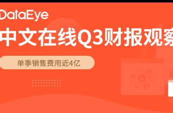 中文在線Q3營(yíng)收增61、凈虧損近3億，投入近4億營(yíng)銷費(fèi)